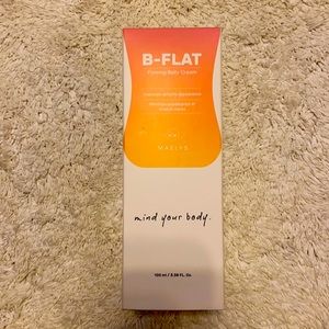 B Flat firming belly cream